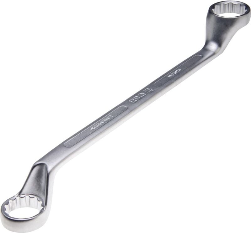 WGB - Doppelringschlüssel 12x14mm tief gekröpft, geprüft nach DIN838, Chrom-Vanadium Stahl
