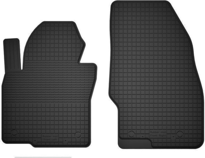 Universelle Gummimatten vorne: Alfa Romeo Stelvio Q4 (4WD) SUV 4x4 (2017-)