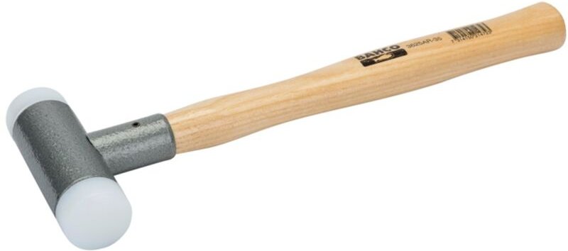 Bahco Rückschlagfreier Hammer mit Holzstiel, 1,1 kg
