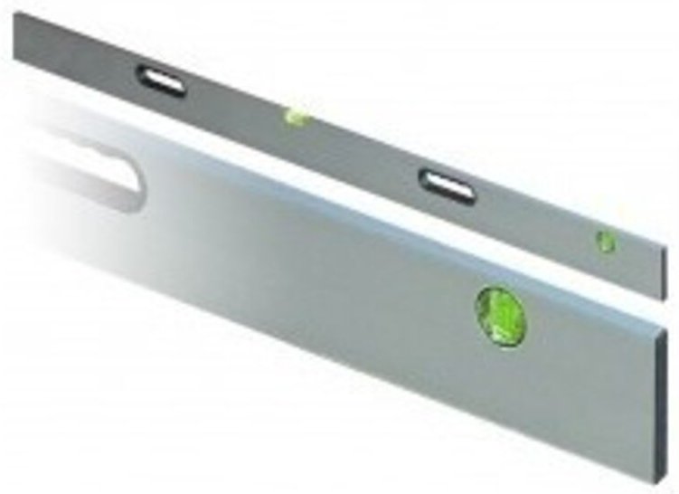 Aluminium Wasserwaage 2 Flaschen 2 m - Outifrance