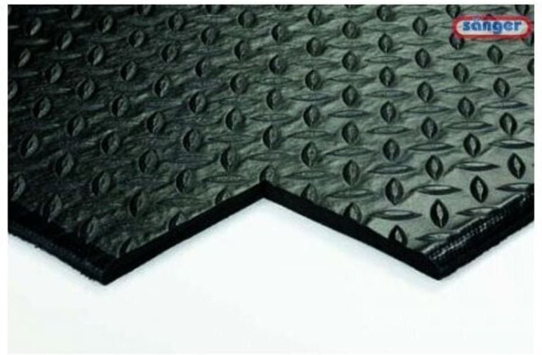 Arbeitsplatzmatte Sano 90 x 60cm Vinylschaum