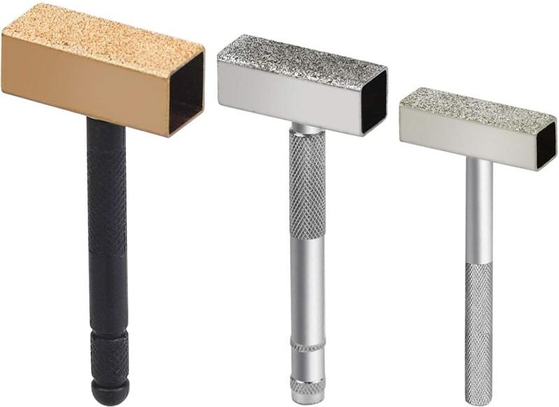 3 Pcs Redresseur de Meule, Outil de Roue à Disque Diamant de Meulage - Lntyq