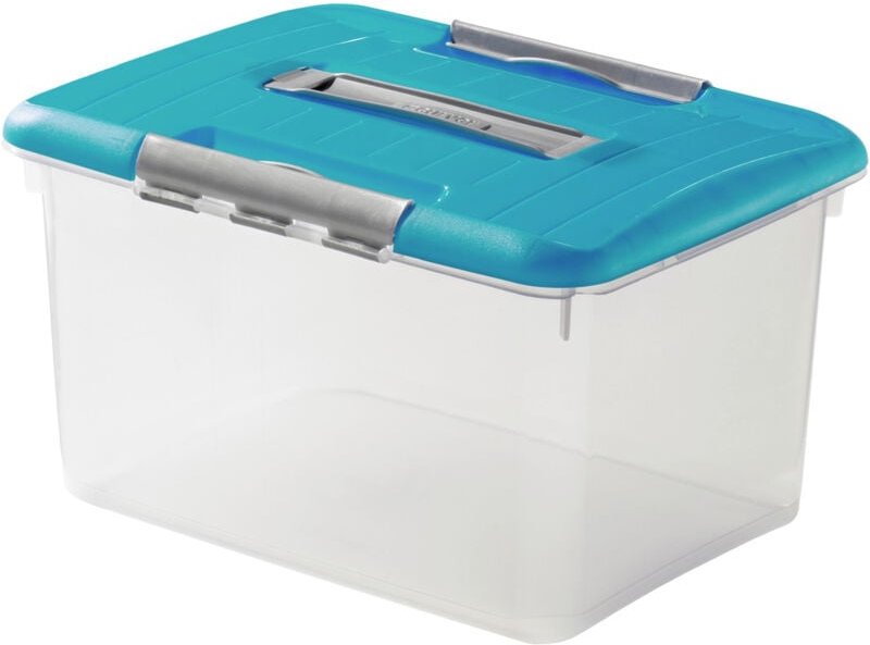 259576 Aufbewahrungsbox Optima Classic 75 Jahre-Edition Türkisblau 1 St. - Curver