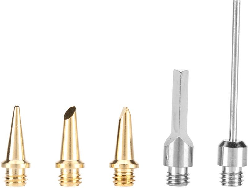 Gaslötkolben-Set, 5-teilig, Empfehlungen für Lötspitzen, elektrische Lötspitzen