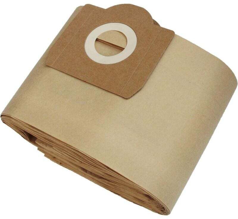 Vtizikl Lot de 10 sacs à poussière pour aspirateur Karcher NT20 NT25 NT30 MV1 MV3 WD3 (80 x 22 cm)