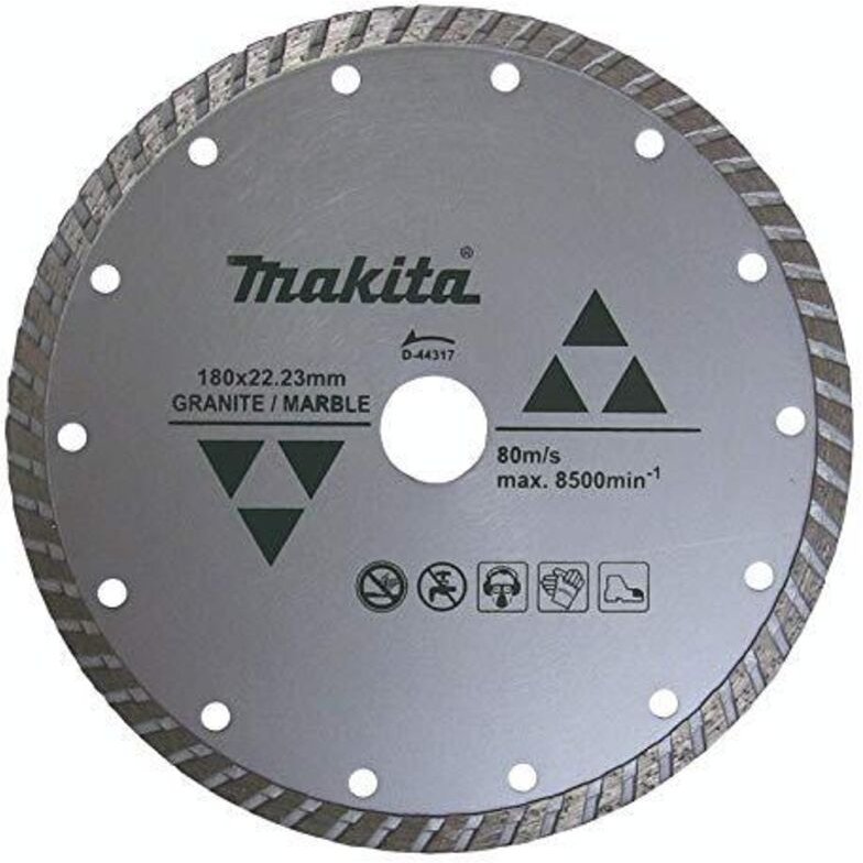 Diamanttrennscheibe 125 x 22.23 mm 125 x 22.23 mm • Trockenschnitt • gewellt • Beton - Makita