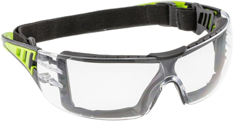 Högert Schutzbrille "Lotzen" mit Kopfband Grün