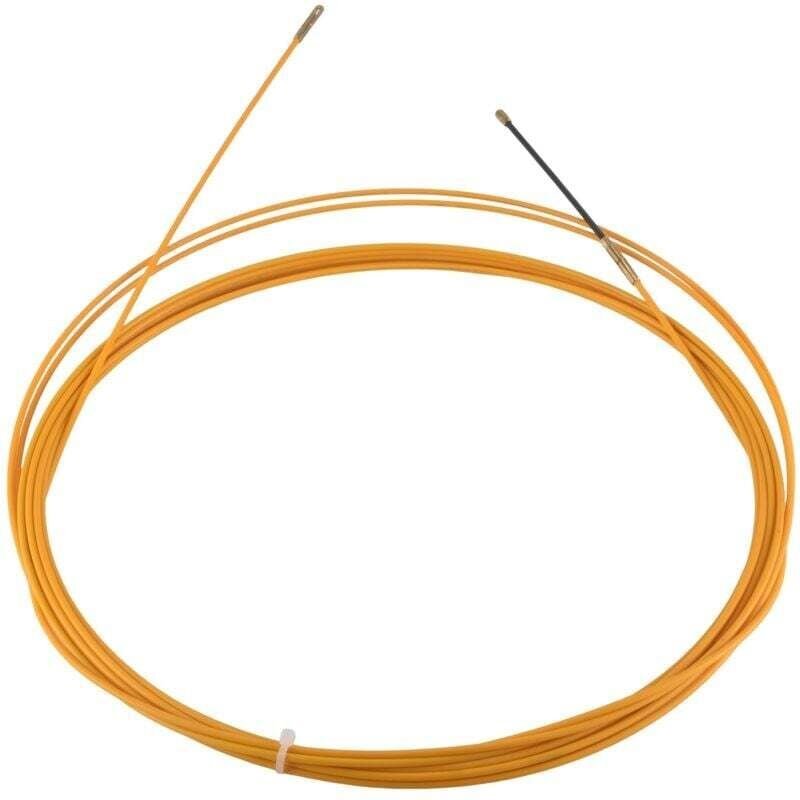 10 m langes Glasfaser-Elektrokabel, 3 mm Mantelzieher, Angelrutenführung