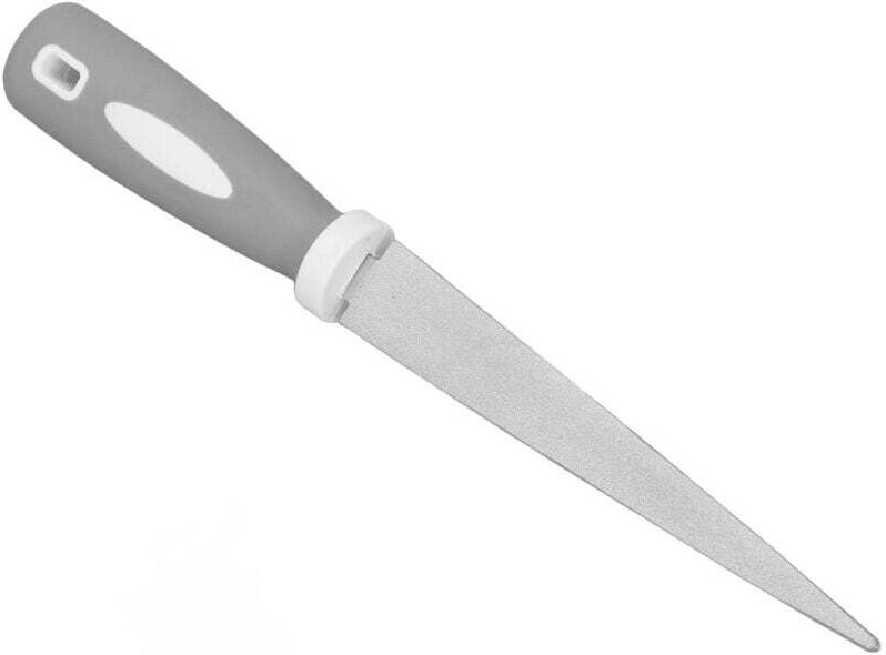 Tige Aiguiseur Couteaux Acier Double Face Affûtage Rapide Cuisine Maison Restaurant