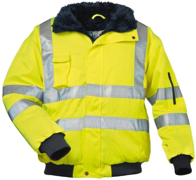 Gr .M (50/52) FRIEDRICH WS - PILOTJACKE GELB gelb FRIEDRICH Warning protecti