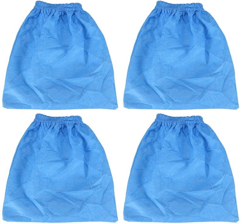 4er-Pack Textilfilterbeutel, Zubehör für Staubsaugerteile MV1 WD1 WD2 WD3