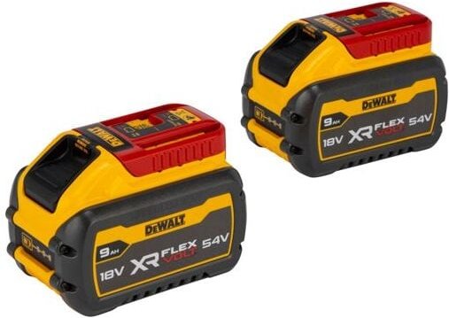 Dewalt - DCB547X2-XJ Akku-Set 2x Flexvolt 18V/54V 9,0Ah/3,0Ah