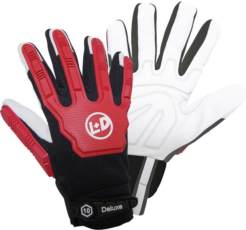 Leipold+dohle Gmbh - Leipold Doehle griffy Deluxe 1716-8 Ziegennappaleder Montagehandschuh Größe (Handschuhe): 8, m en 3...