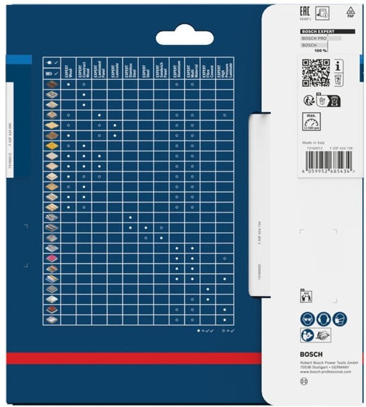 Bosch EXPERT Kreissägeblatt Aluminium, 165x20 mm, Z56