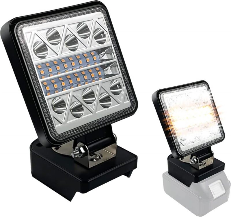 Gotrays - Akkuleuchte für Makita 18V Akku - Werkzeug - Arbeitsleuchte - Taschenlampe - led Akkustrahler - Arbeitslicht -...