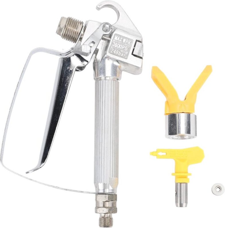 Farbspritzpistole, Hochdruck-Spritzpistole, tragbare Spritzpistole zum Sprühen von Farbe, Dichtstoff und Latex