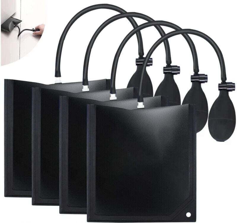 Luftkissenpumpe, 4-teiliges Hebekissen, Montagekissen für Luftkissen, DIY-Aufblaswerkzeug