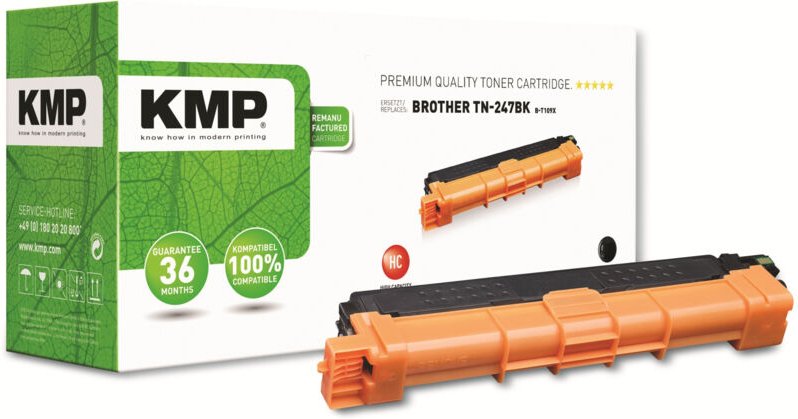 KMP Toner B-T109X, schwarz