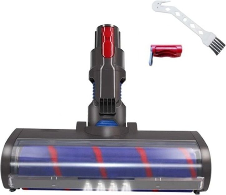 Für V15 V11 V10 V8 V7 Staubsaugeraufsatz, weicher Rollenbürsten-Ersatz mit Staublicht für Hartholzreiniger