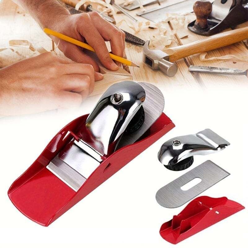 Handhobel, 1 Stück Mini SK5 Stahlholzhobel, DIY-Handwerkzeug für Schreiner und Holzbearbeiter,
