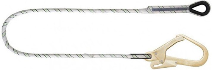 Sicherungsleine aus geflochtenem Seil mit Gerüstkarabiner – 1,8 m - FA4050220