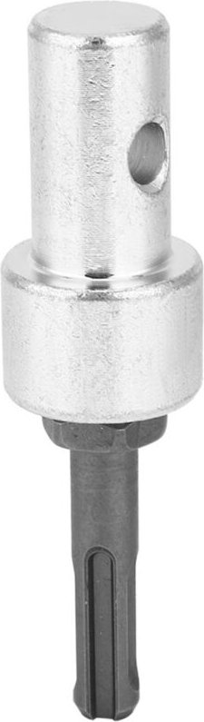 Eosnow Bohrerbitadapter für Elektro -zu Erdschneckenanschluss Arbor Round Shank 2 Pit Slot