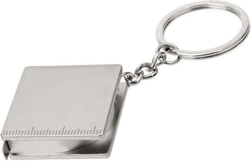 Meterware aus rostfreiem Stahl, 70 cm, Miniregel mit Schlüsseltür, 33 × 33 mm.