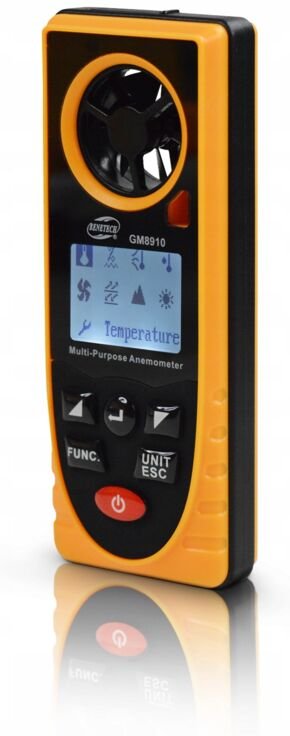 Anemometer Multifunktionales Anemometer Windgeschwindigkeit-Temperatur-Messgerät