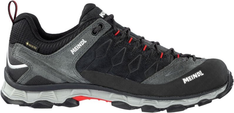 FP - meindl Freizeitschuh Lite Trail, Gr. 11, anthrazit/rot
