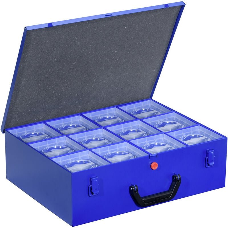Allit EuroPlus Pro M44XH-12L Sortimentskoffer (L x B x H) 440 x 370 x 135 mm Anzahl Fächer: 12 Inh