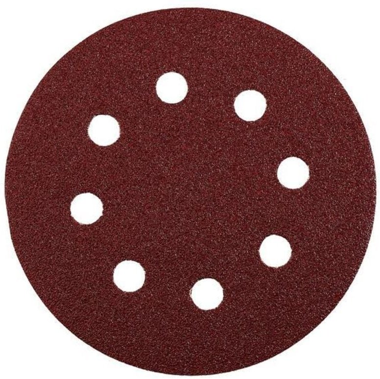 Thumbnail - KWB QUICK-STICK Schleifscheiben, HOLZ & METALL, Edelkorund, Ø 115 mm, gelocht, 60 - 491806