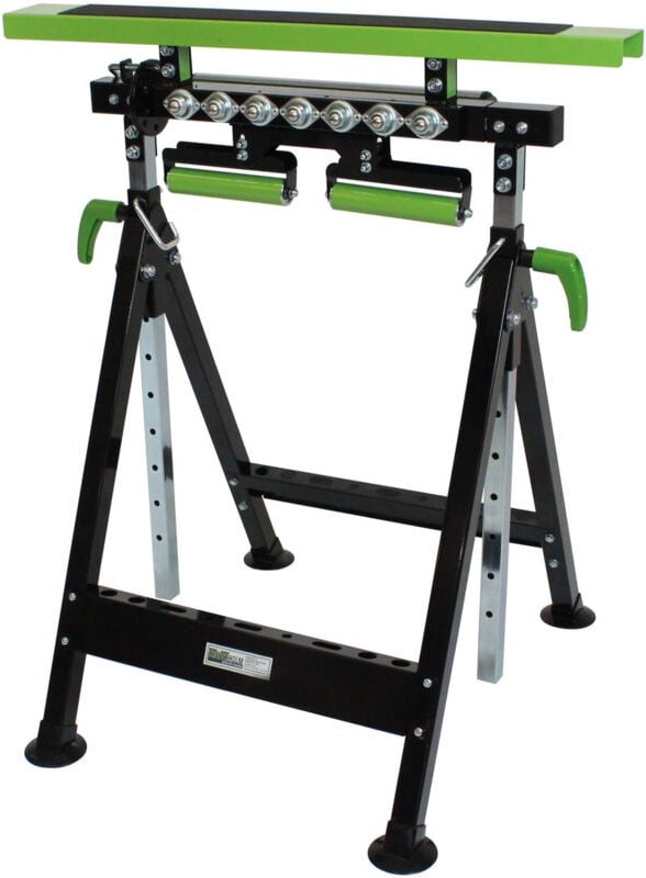 Multifunktions-Arbeitsbock Rollenbock höhenverstellbar Klappbock V-Rollen 4 in 1