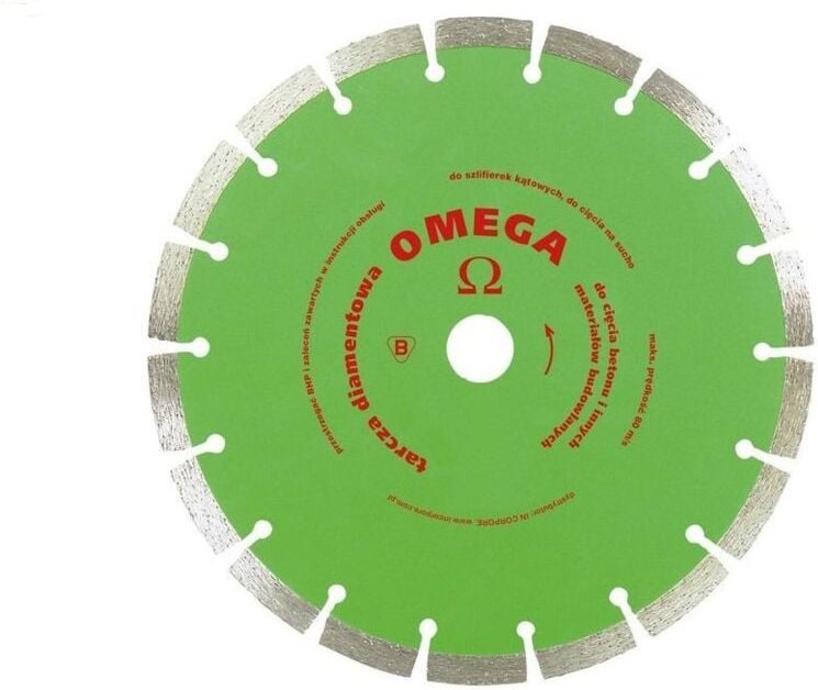 Omega Segmentierte Diamantklinge 125 Mm - Td-125 Omega