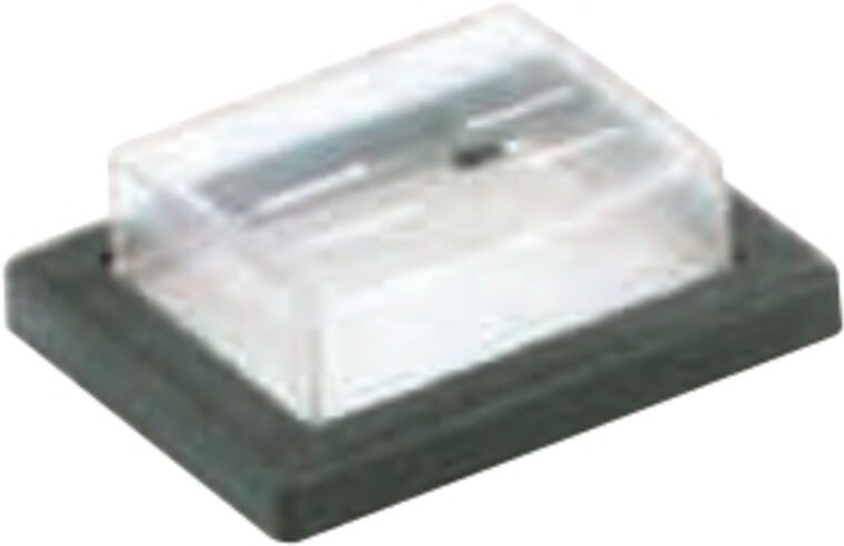 Bachmann PVC-Kappe mit Rahmen klar/sw, f.2p.Wippe. 924.118