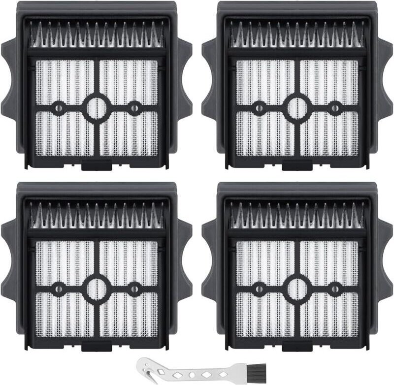 4er-Pack HEPA-Filter für Tineco FLOOR ONE Stretch S6/SWITCH S6/SWITCH S6 Stretch/SWITCH S7 Stretch/S7 Stretch Steam/S7 S...