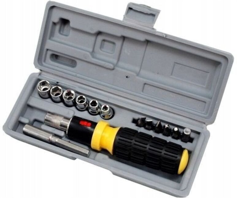 Schraubendreher mit Softgrip, 15-teilig 712015