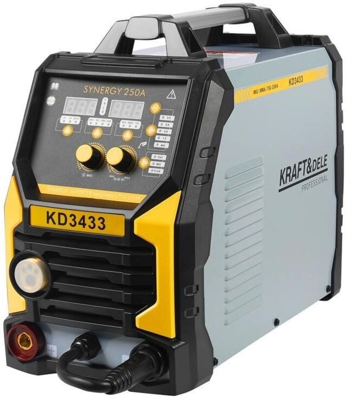 Inverter Schweißgerät MIG Flux MMA TigLift Synergia 250A