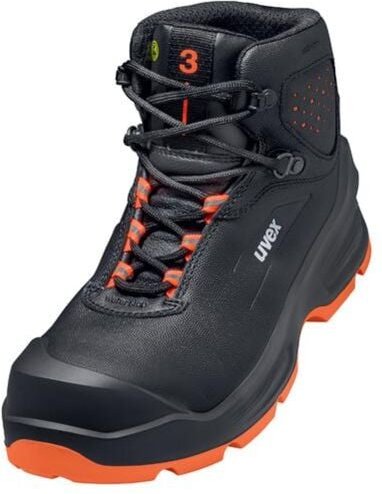 Thumbnail - UVEX 3 Sicherheits-Stiefel Gr. 46 W11 S3 ESD SR schwarz/orange 6873.2