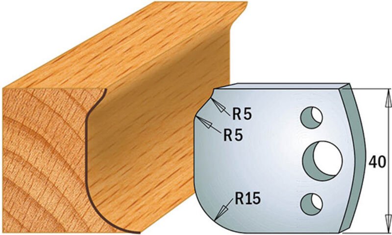 691.060 Paar Abweiser 40x4mm