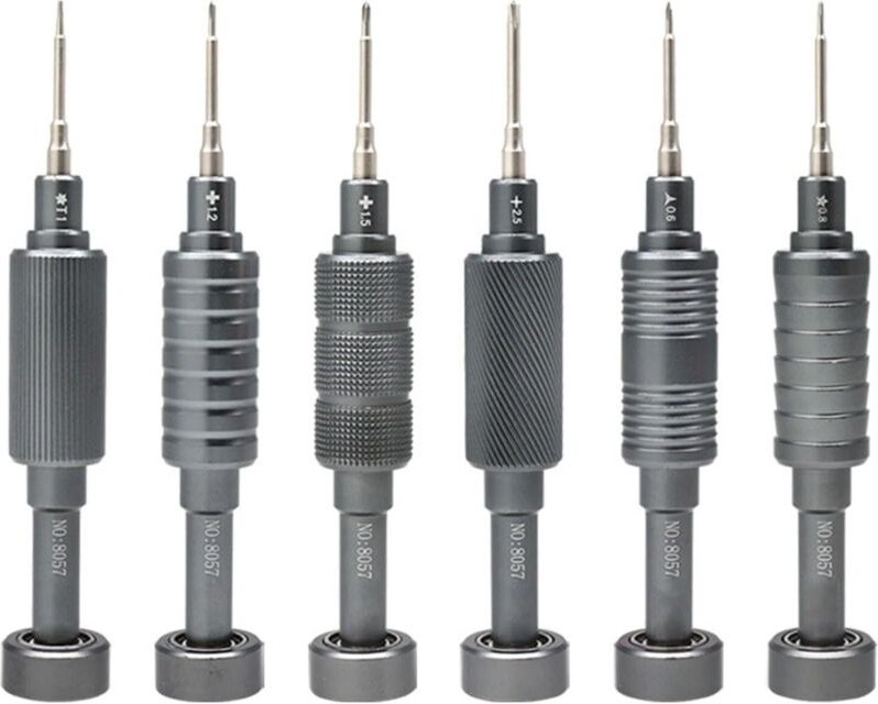 6-teiliges Präzisionsschraubendreher-Set, kleines Schraubendreher-Set für Elektronik, Spielzeug, Computer und Uhrenrepar...
