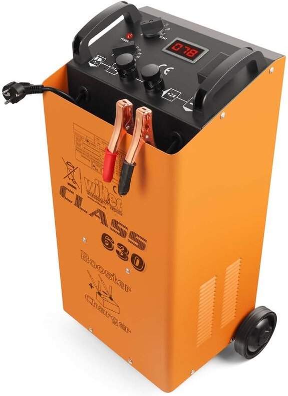 Xpotool - Wiltec Batterieladegerät 12V 24V 90A Batterie, Ladegerät und Starthilfe für Motorräder, Kfz, Lkw, Akkuladegerä...