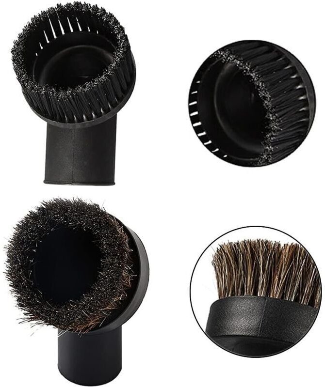 2-teiliges Staubsauger-Bürstenset, Staubbürsten, Möbelbürste, Düse