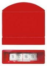 Taschenbandmaß 2mx13mm weiß Sichtfenster Format