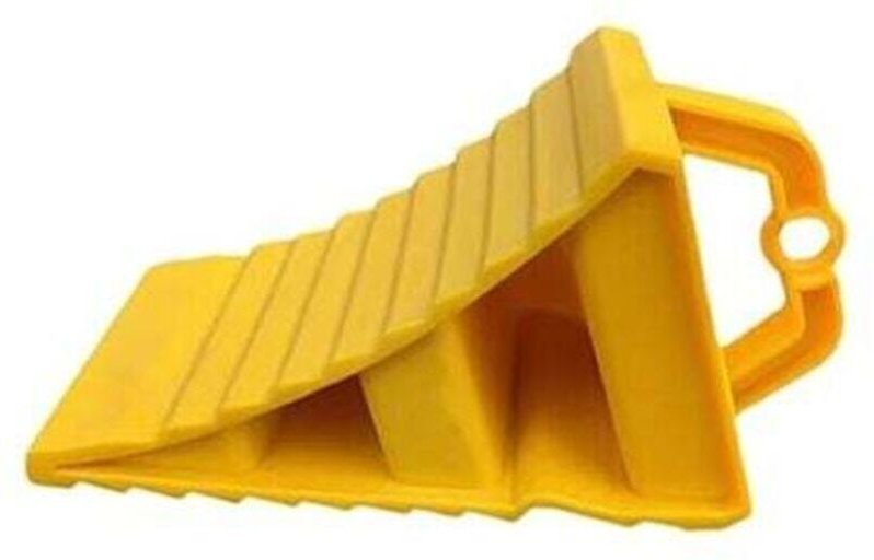 Radkeil für Pkw, Radkeil aus Gummi, Anhängerkeil mit Griff, Antirutschblock, LKW-Radkeil, Mehrzweck-Antirutsch-Radstoppe...