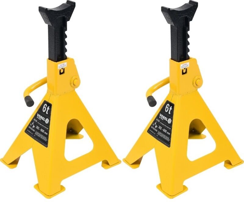 Vorel 80309, hydraulischer Wagenheber und Ständer, Gewicht 4,5 kg, 2 Stück pro Packung, ideal für die Wartung und Repara...