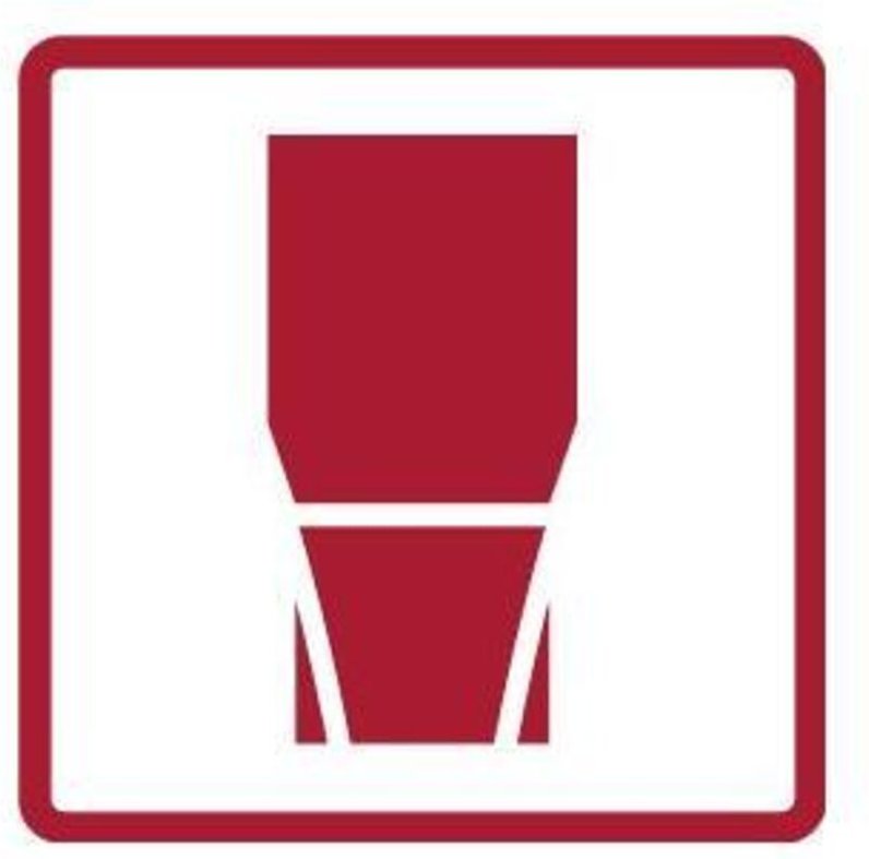 R91140016 Flachmeißel flachoval 125x15x9 mm