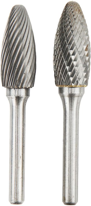 Aramox Hartmetall-Fräser, Rotationsfeilen, Einzelhartmetall-Fräser mit doppelter Schneide, Rotationsfeilen, 14 mm Durchm...