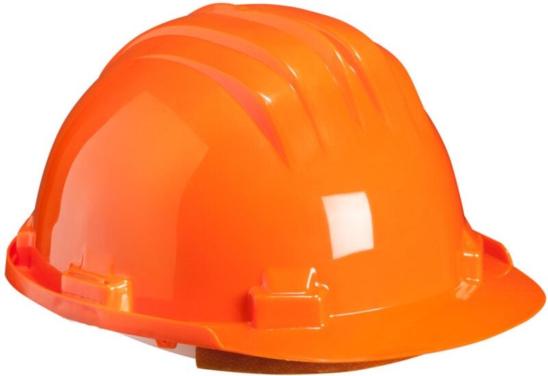 Bauhelm orange