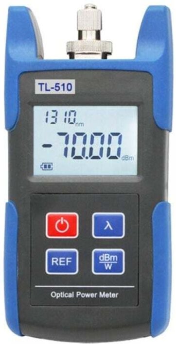 Compteur De Puissance Optique Haute Précision Testeur Câble Réseau Instrument Mesure Détecteur