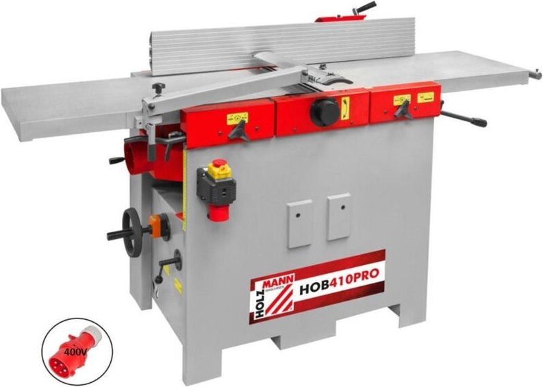 Holzmann - Abricht-Dickenhobelmaschine HOB410PRO400V Steinschneidemaschine